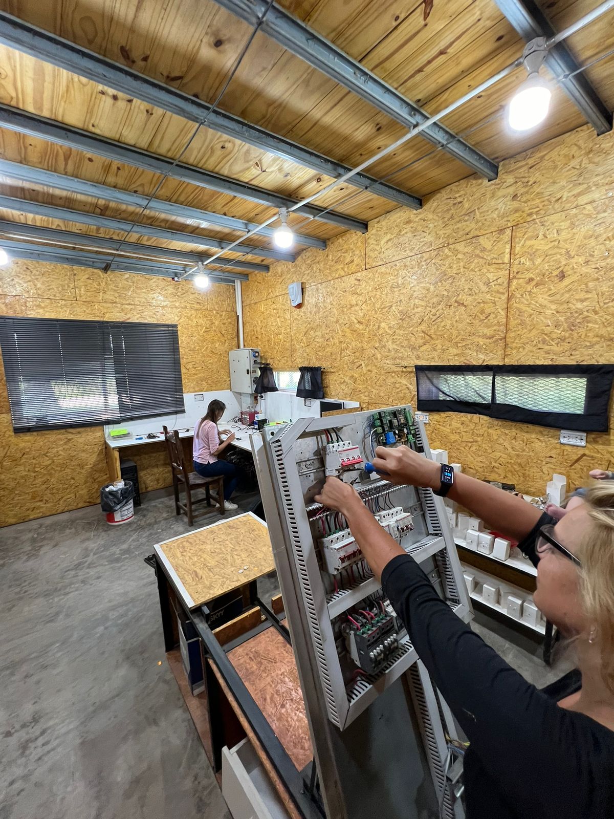 Armado de tableros y electrónica del sistema CHAN